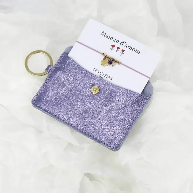 Les Cleias - Wholesale Card Holder - Women's - Love Mom Set1
