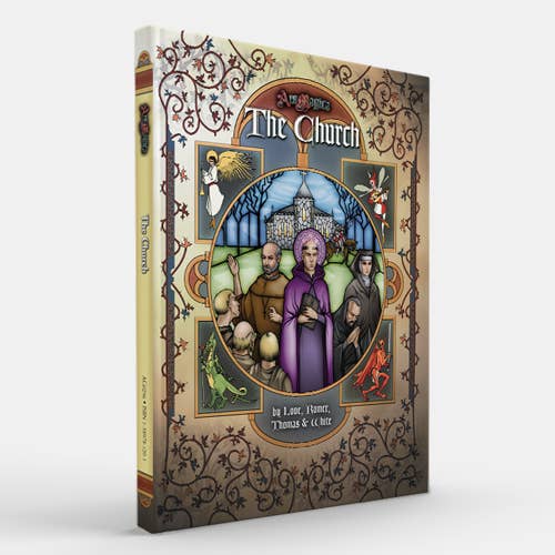 Ars Magica: The Church for wholesale by Atlas Games