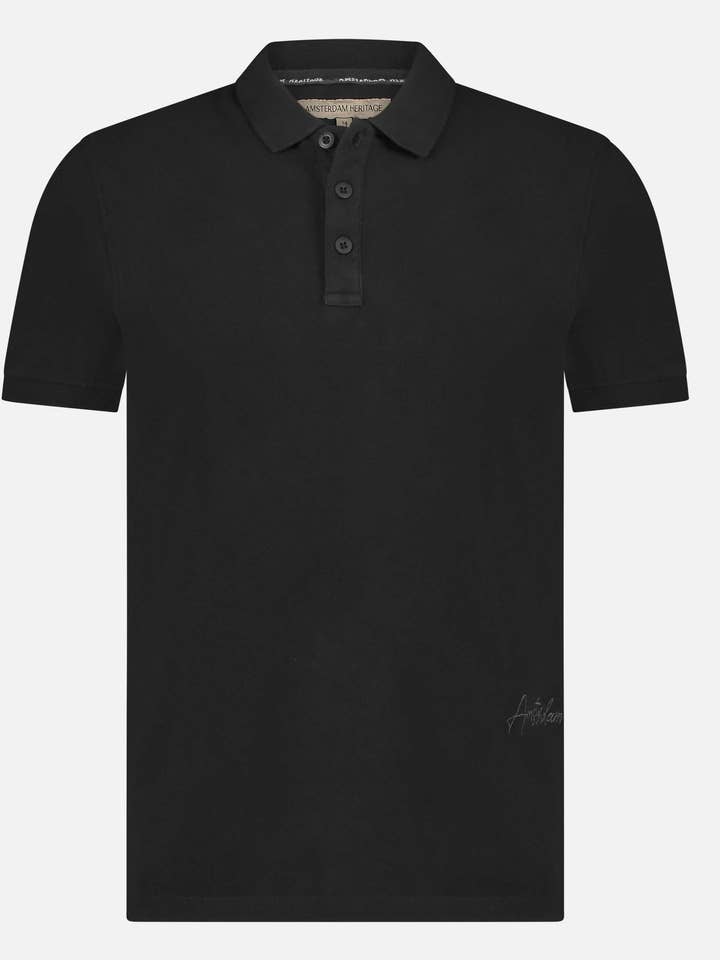Tuttle | Polo en piqué classique pour hommes pour la vente par Amsterdam Heritage Men's