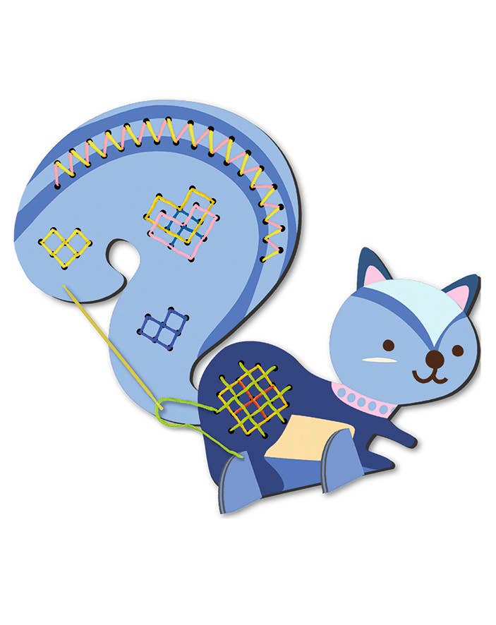 URSUS® / Buntpapierfabrik Ludwig Bähr GmbH & Co. KG - Wholesale Craft Sewing Kit - Squirrel cross stitch craft kit1