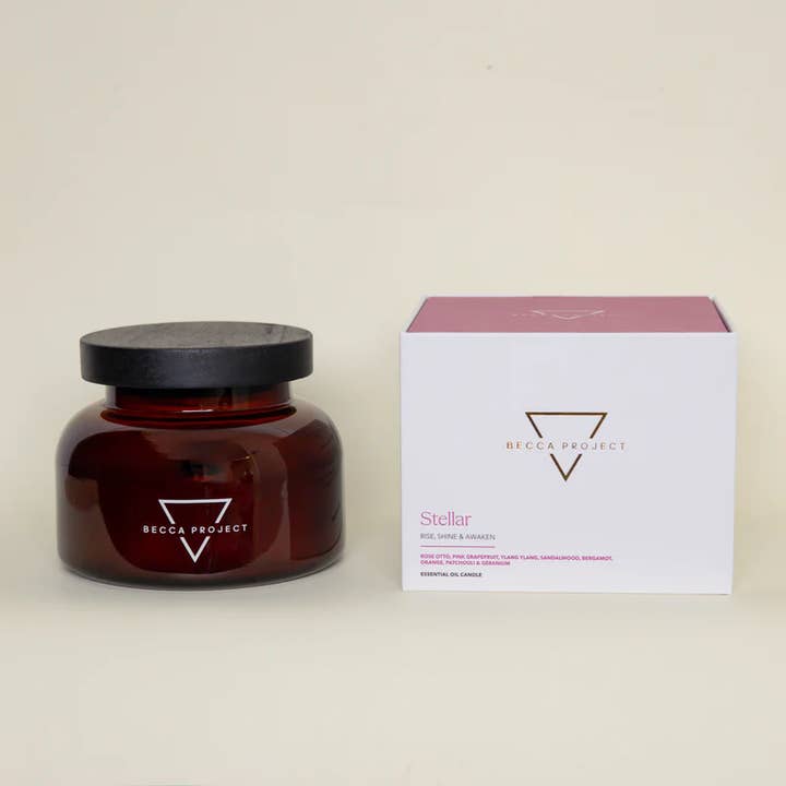 Large Candle - Stellar for wholesale by Becca Project