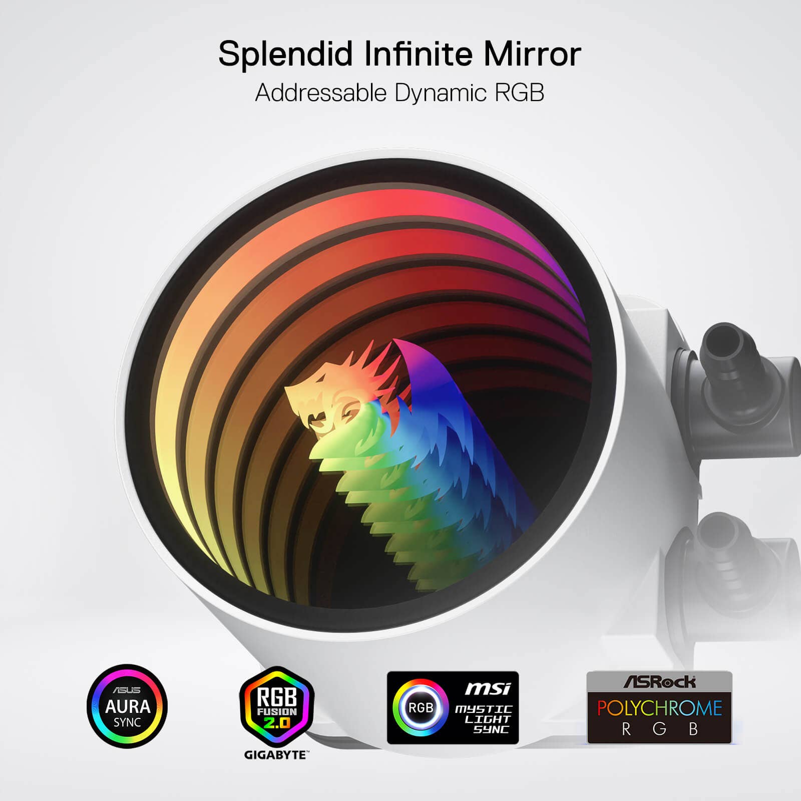 Redragon - Vente Haut-parleurs - Refroidisseur liquide CPU AIO ARGB tout-en-un11