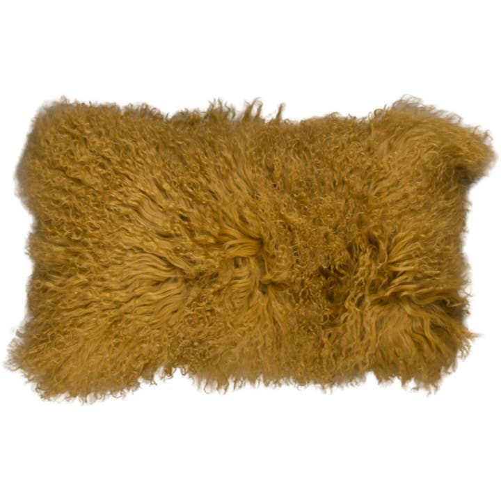 Van Buren - Wholesale Throw/Decorative Pillow - Tibetan sheepskin cushion 30x50cm | 14 colors6