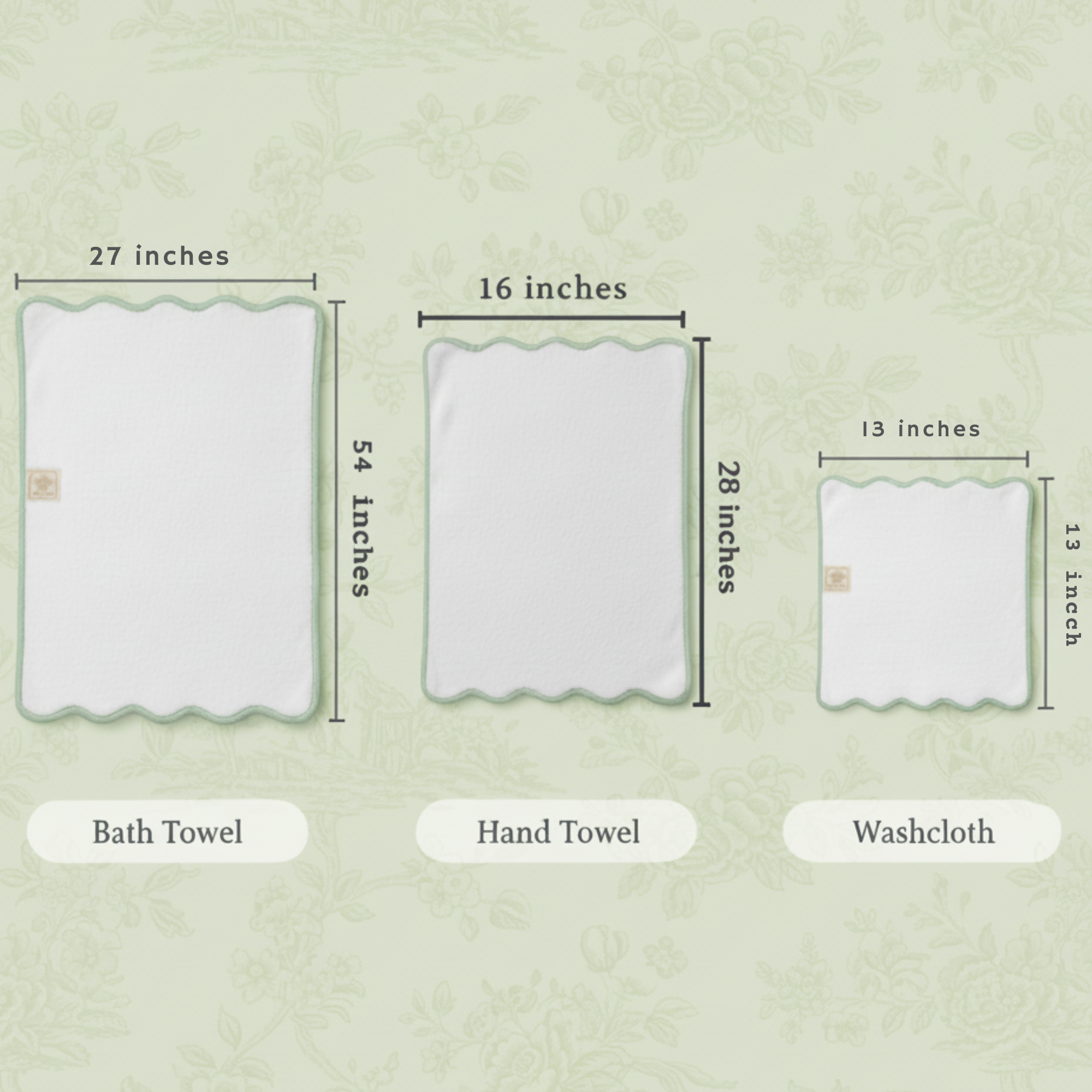 Lotus Linen – wholesale Badrumsmatta – Lyxig badrumsmatta i bomull med kammusselkanter77