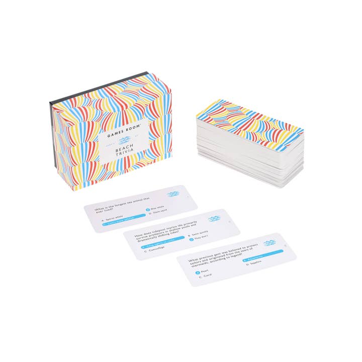 Chronicle Books - Wholesale Card Game - Beach Trivia2