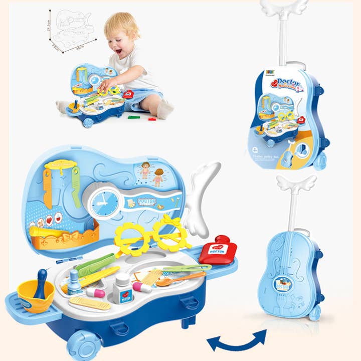 Toyventures - Vente Lot de jouets – enfant - Kids Doctors Set Case pour enfants Jouets éducatifs pour enfants pendant 3 ans6