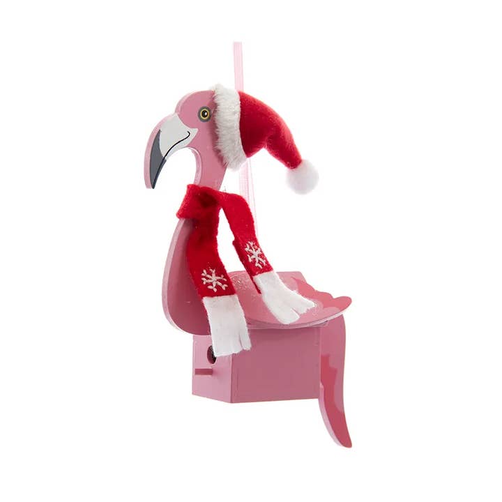 Décoration pour nichoir flamant rose pour la vente par Kurt S. Adler, Inc.