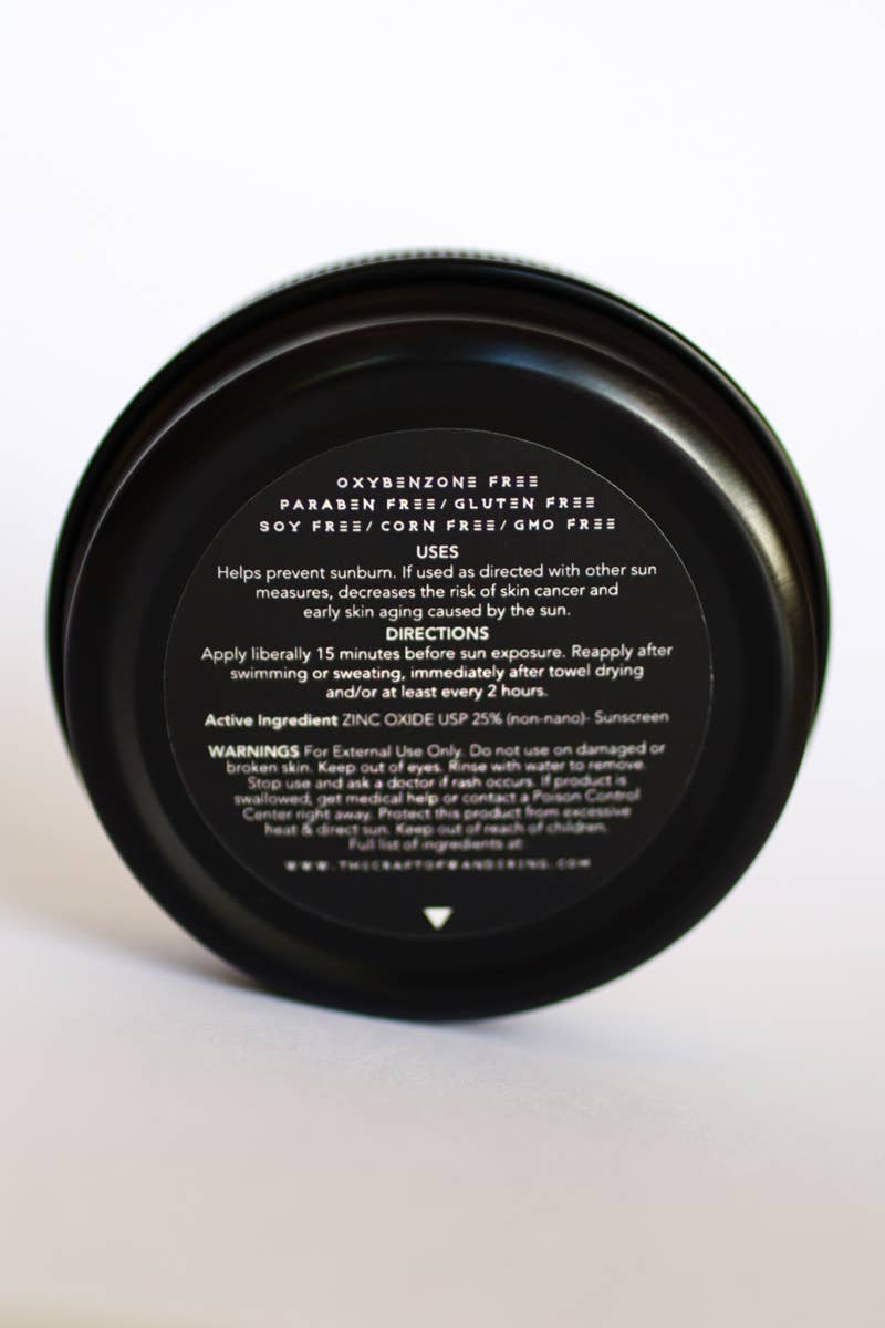 The Craft of Wandering - Vendita all'ingrosso Creme solari - Protezione solare minerale organica SPF 30 da viaggio2