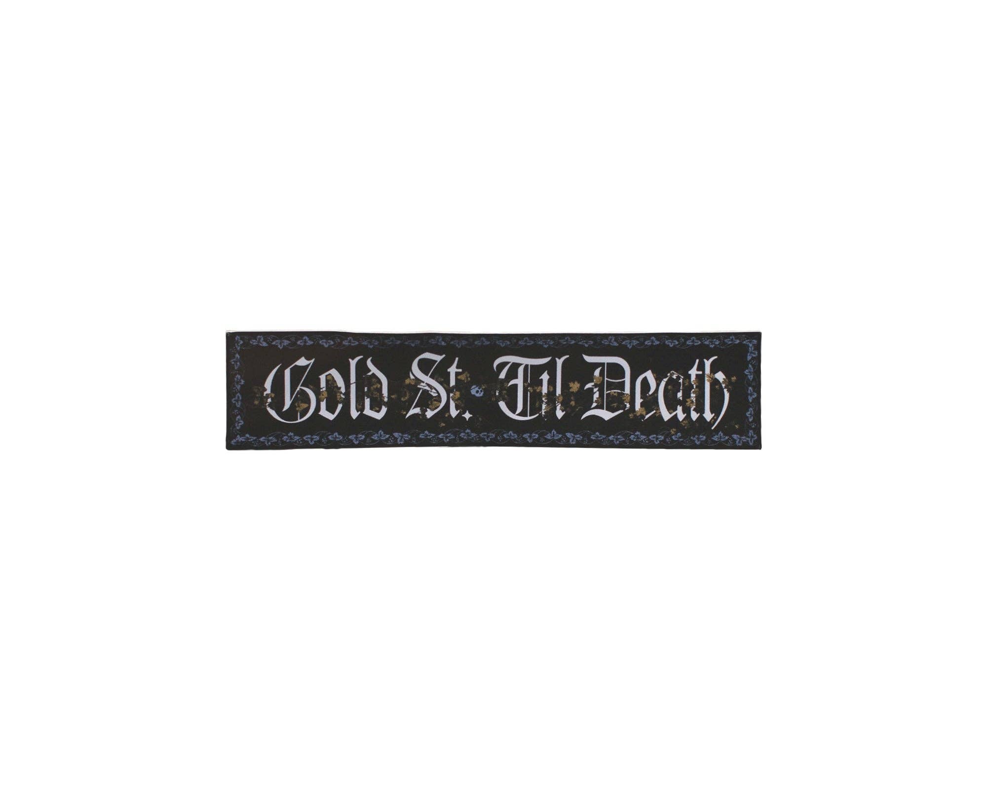 Gold St. Press - Wholesale Sticker - Til Death Sticker