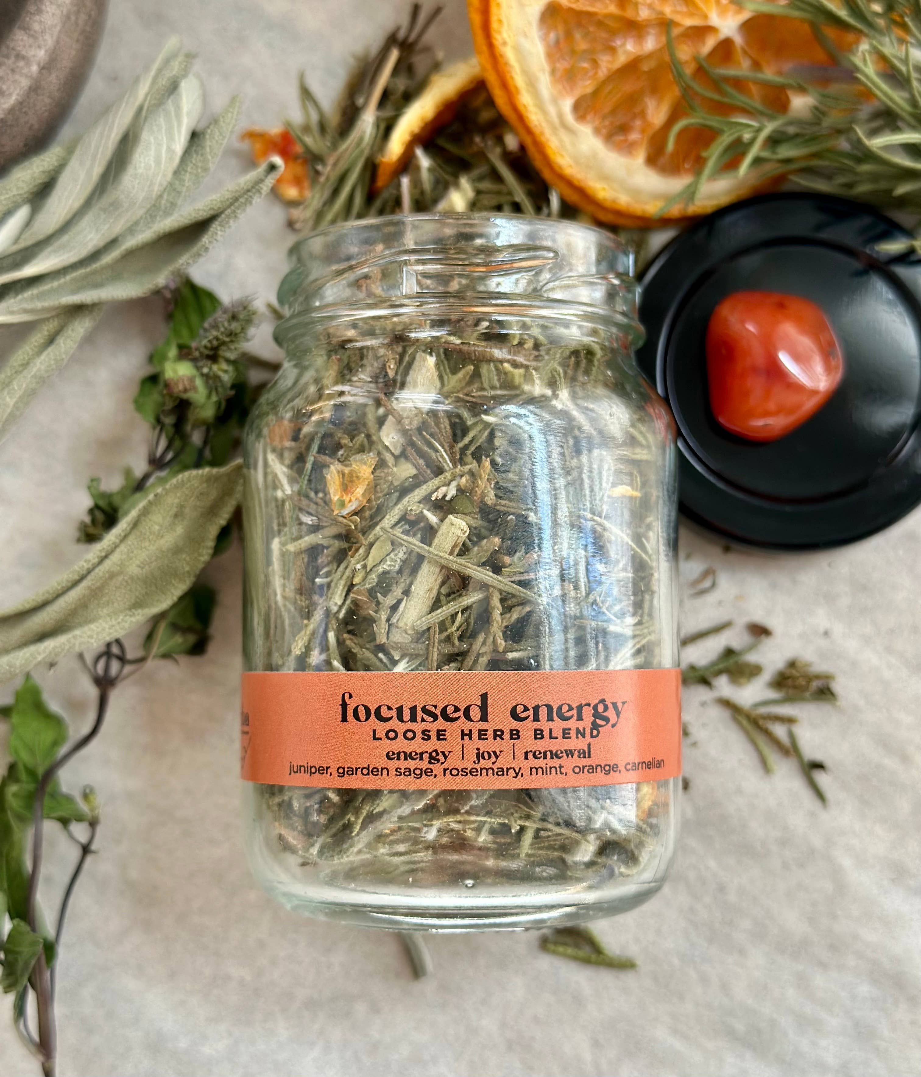 erba - Wholesale Meditation Supplies - Focused Energy Loose Herb Blend1