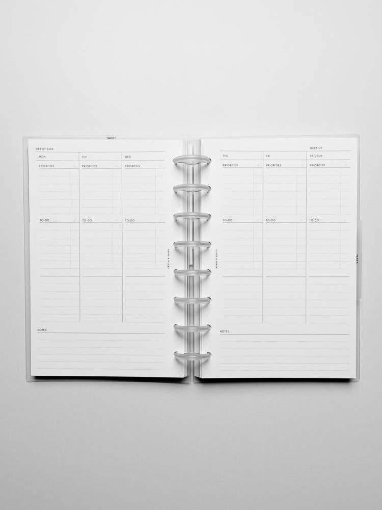 Cloth & Paper - Wholesale Planner - FORMA Modular Planner System | Half Letter14