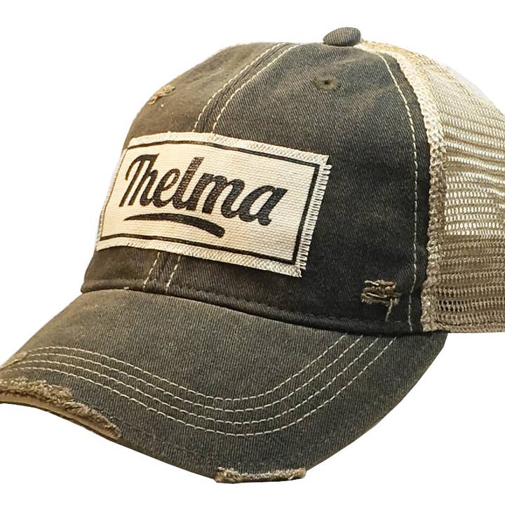 Vintage Life - Wholesale Trucker Hat - Unisex - Thelma Distressed Trucker Cap