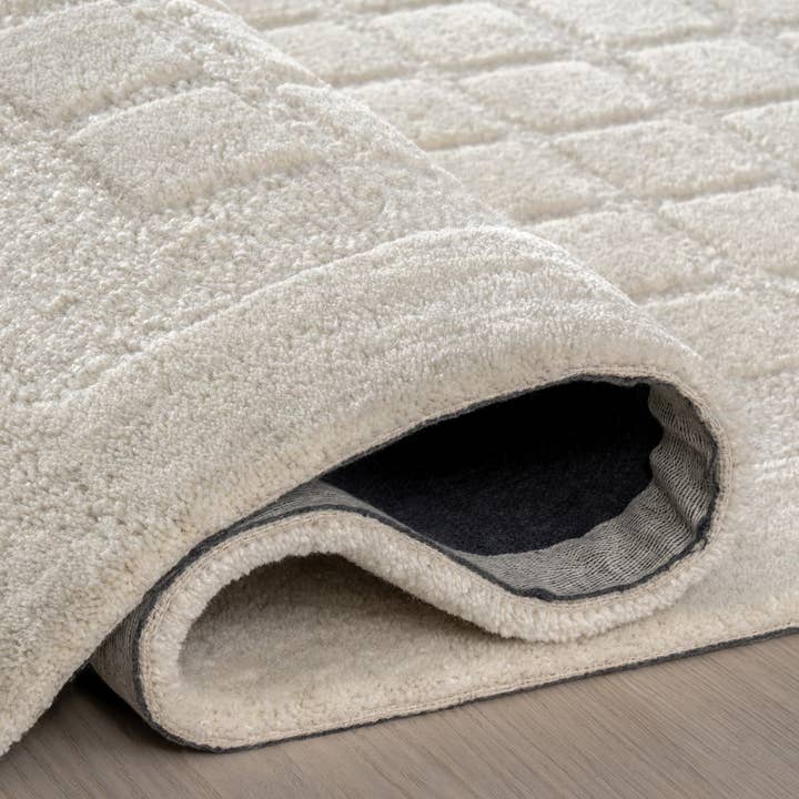 RUGS USA - Wholesale Area Rug - Fritz Checkered Wool Area Rug