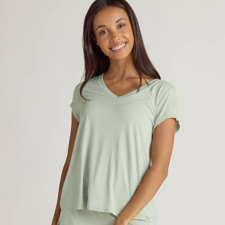 Faceplant Bamboo V-Neck Tee Shirt and other Purchase Wholesale bamboo tees. Free Returns & Net 60 Terms on Faire trending on Faire.