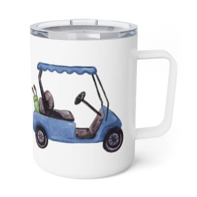 Caneca Isolada de Golfe Hit The Greens por atacado de The Muddy Dog
