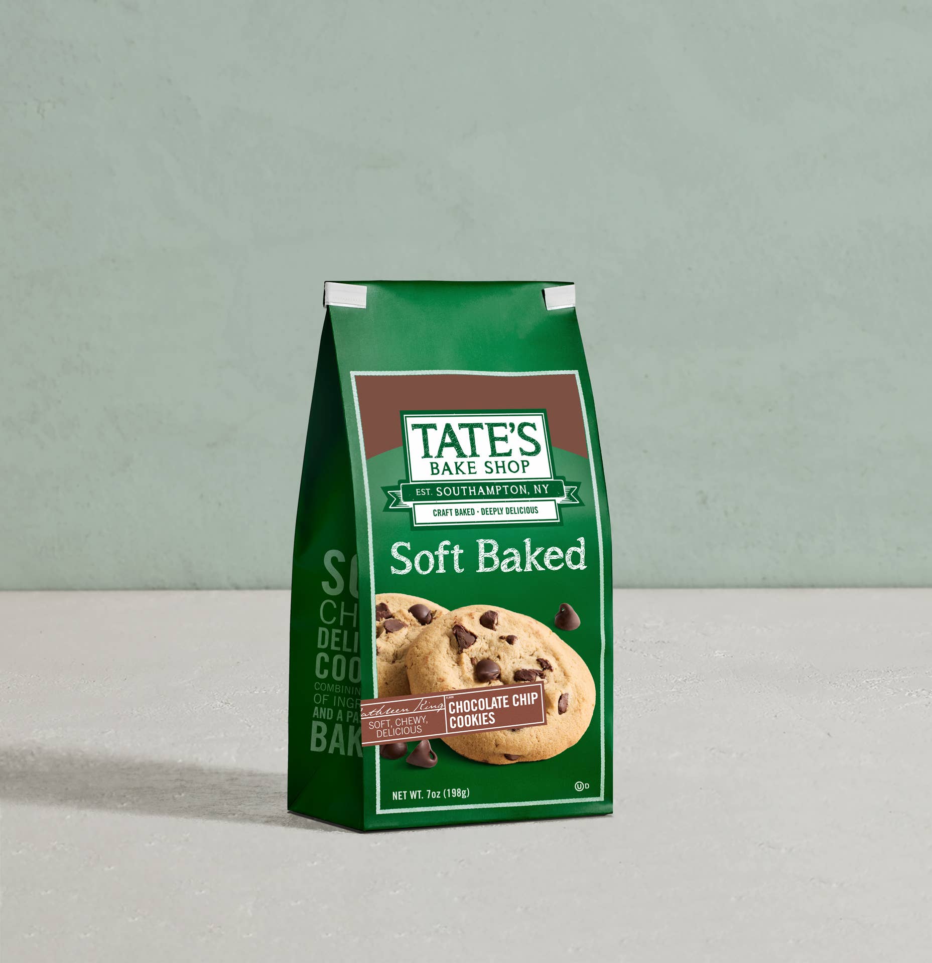 Tate's Bake Shop - Wholesale Cookie - Soft Baked Chocolate Chip Cookies | 8oz | 12 Count