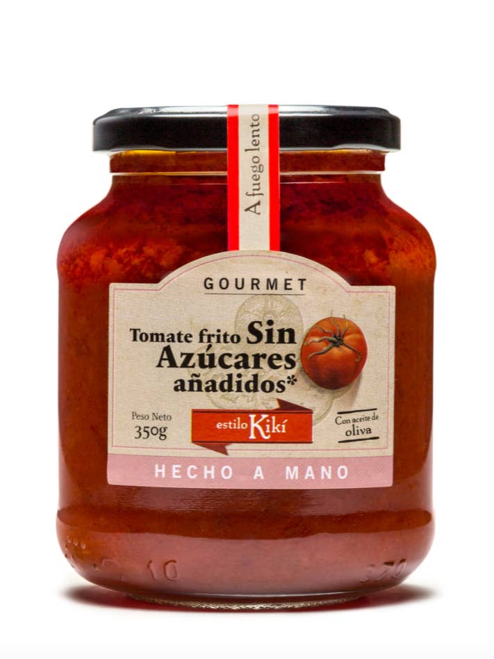 Gourmet sugar-free fried tomato for wholesale by Estilo Kikí