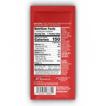 McSteven's - Wholesale Beverage Mix - Life is Short Egg Nog Mix (1.25oz Packets)1