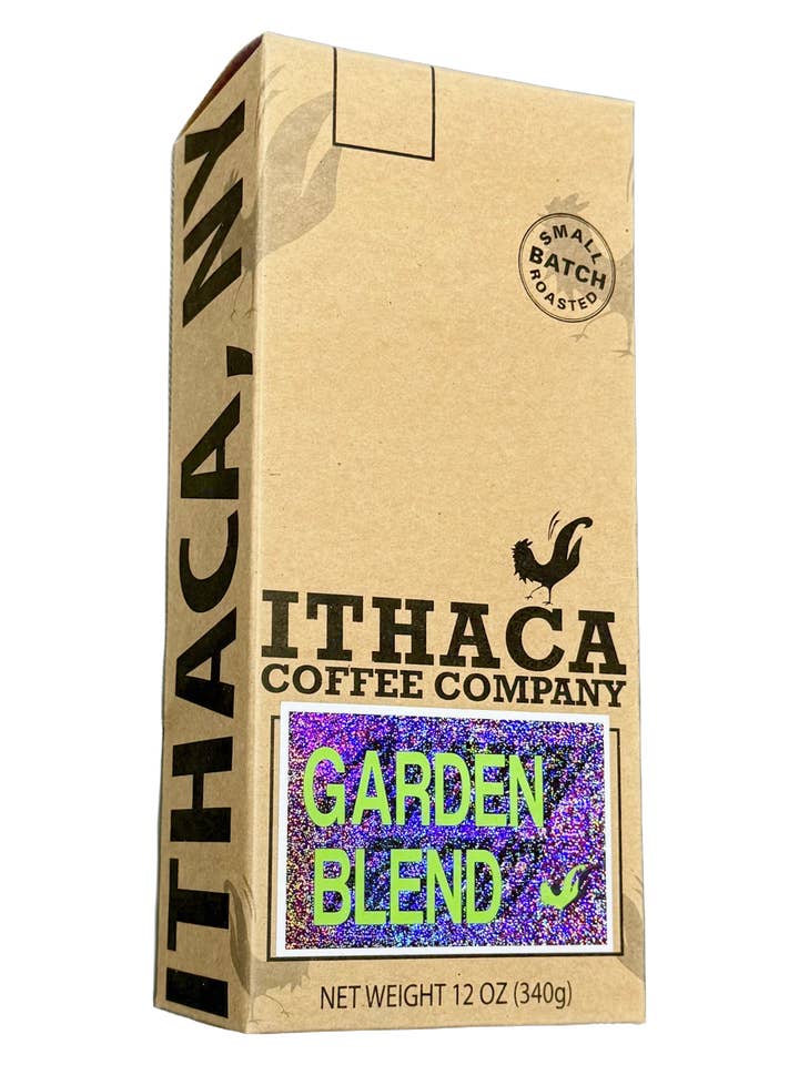 GARDEN BLEND COFFEE 12oz BOX for wholesale by Ithaca Coffee Company