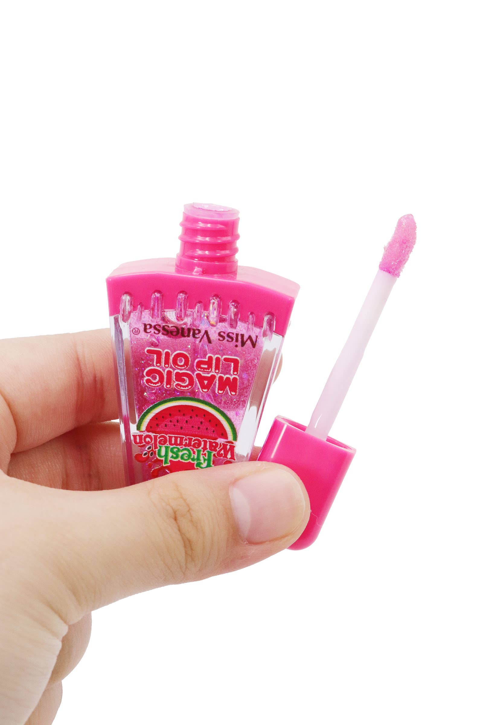 AS SHOWN Watermelon Magic Tint Lip Oil Gloss - 24 Pcs for wholesale on Faire6
