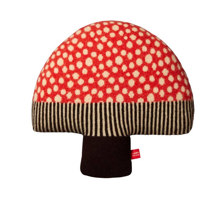 Mushroom Shaped Cushion for wholesale by Donna Wilson