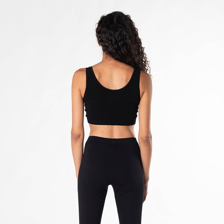 Terrera - Wholesale Bralette – Women's - Essential Bamboo Bralette - Black2