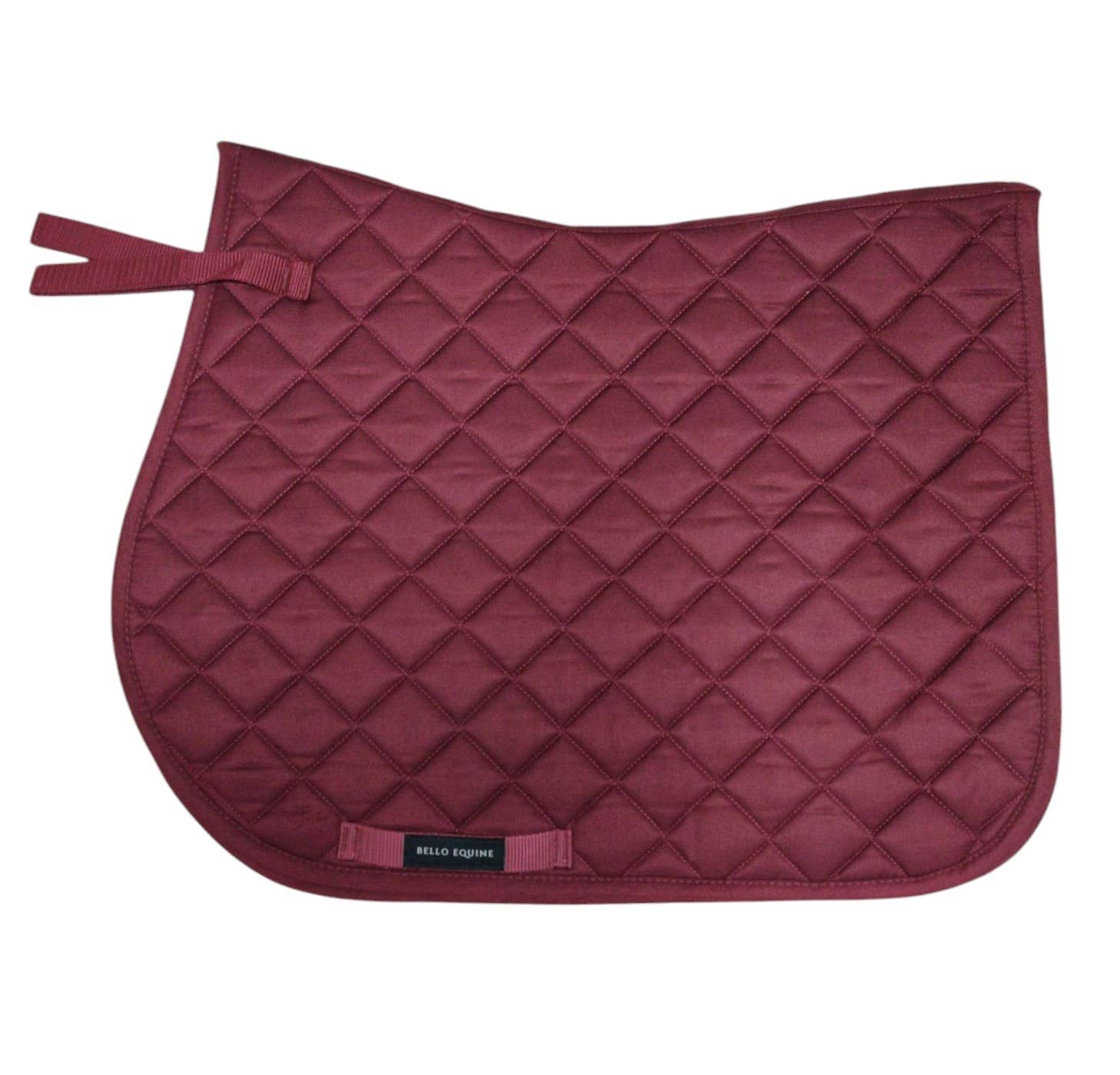 Bello-Equine – Engroshandel Rideudstyr – Bello-Equine sadelunderlag med diamantquiltet, skridsikker elegance11