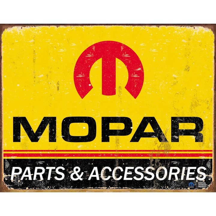 Desperate Enterprises - Wholesale Sign - Mopar Logo '64 - '71 Tin Sign