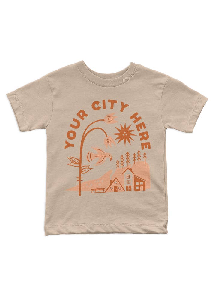 T-shirt Enfant Personnalisé Ville Natale pour la vente par Shop Good