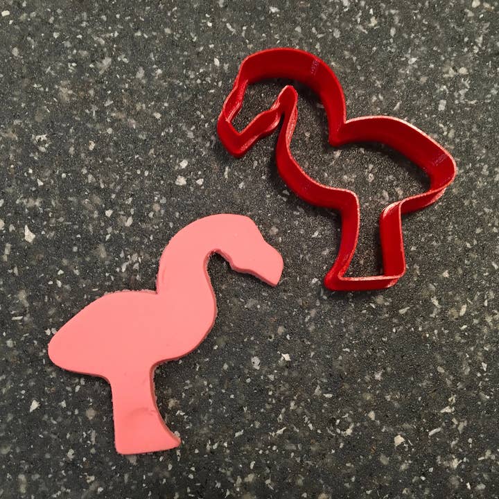 Flamingo koekjessnijder voor wholesale door CookieCutterSupply