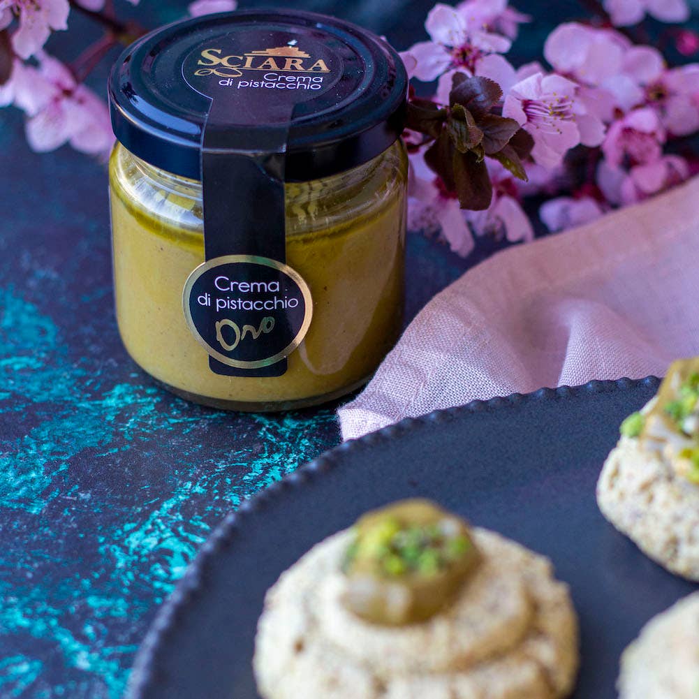 Sciara - Wholesale Nut Butter - Milk-free pistachio cream - La Oro 90gr3