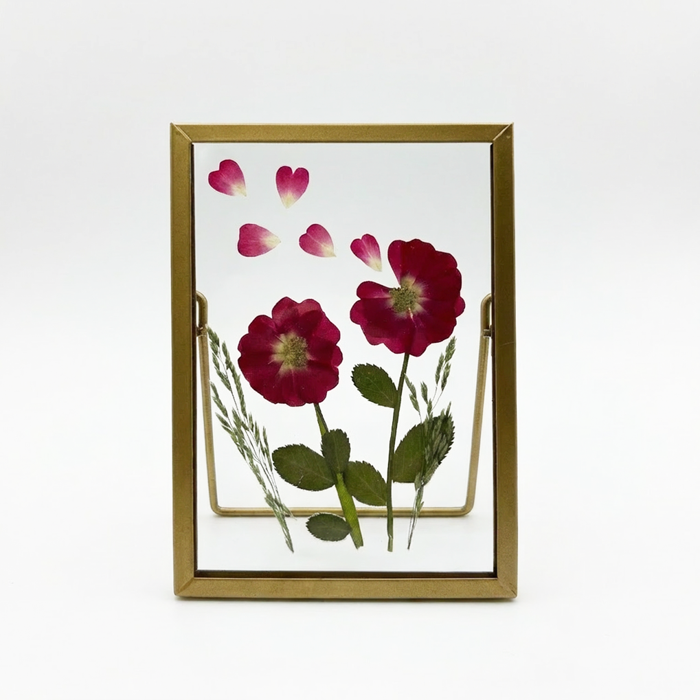 Sunnie Lane - Wholesale Desk/Tabletop Sign - Real Pressed Flower Frame - Beautiful Flower Art15