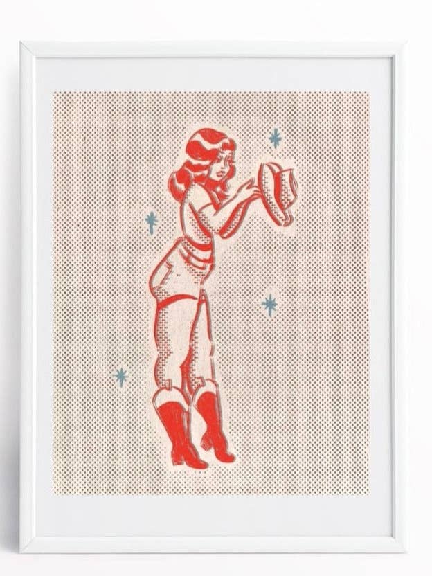 Desert Haze Print for wholesale by I Think With Ink