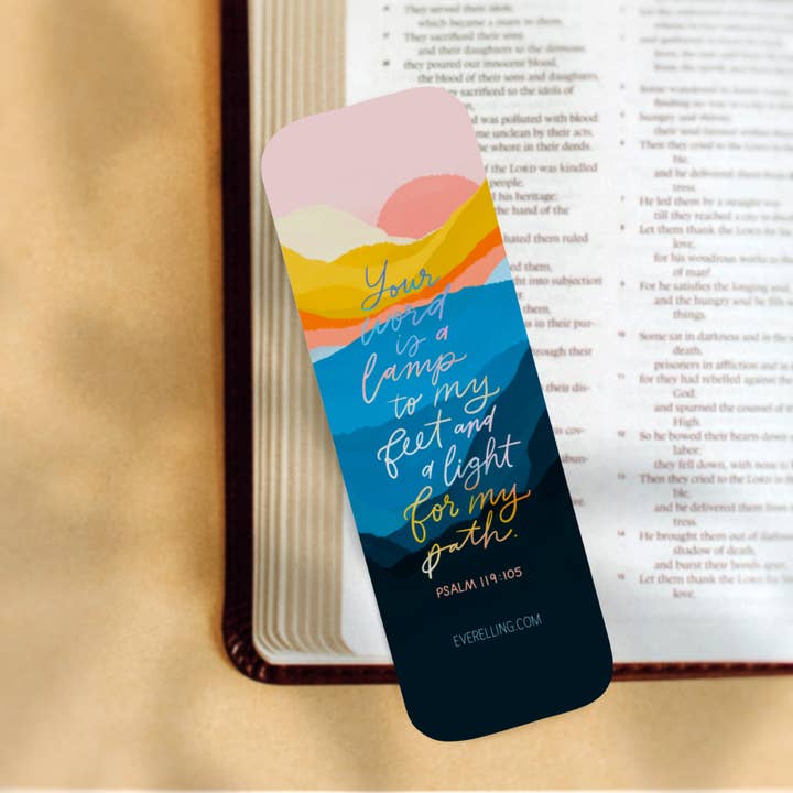 Light For My Path Bookmark for wholesale by EverElling