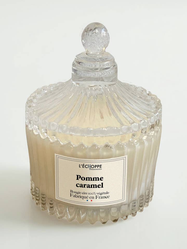 Caramel Apple - Scented Candle 70g for wholesale by L'Échoppe Buissonnière