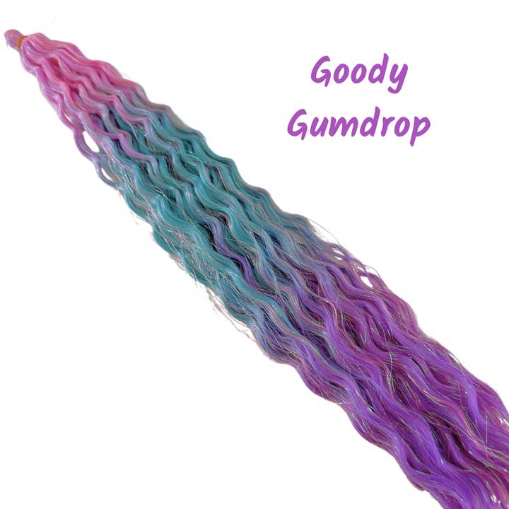 Poppet Locks - Wholesale Hair extensions - Goody Gumdrop Wavy Braiding Hair - 20Inch - 80g