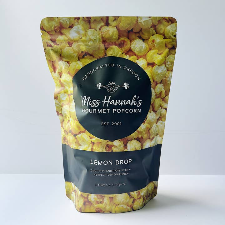 Miss Hannah's Gourmet Popcorn - Venta al por mayor Palomitas de maíz - Palomitas de Limón Drop0