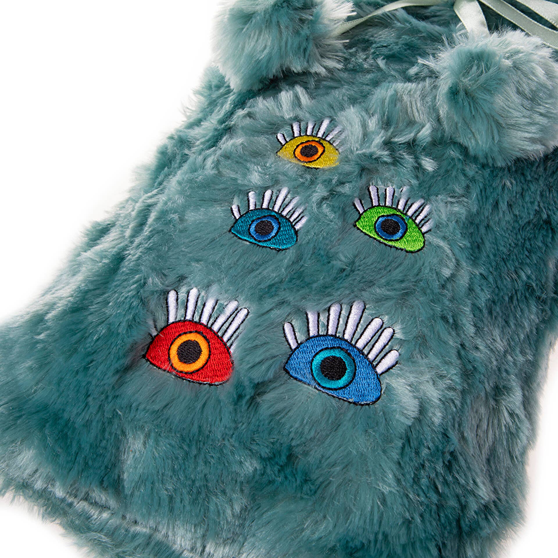 Biggbrands – Engroshandel Varmt/koldt kompres – Biggdesign Mine øjne på dig turkis varmtvandsflaske & Cover1