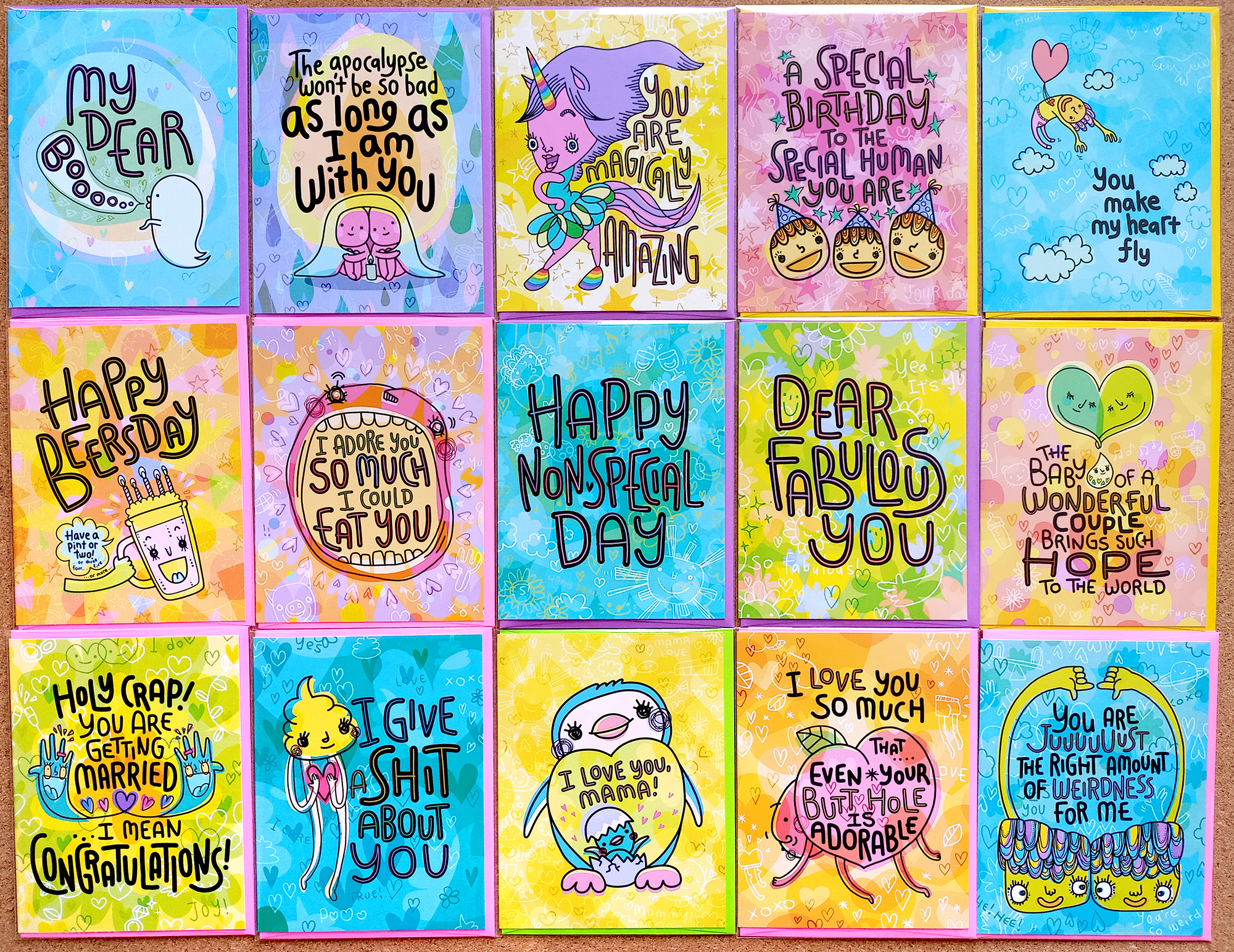 Chika Ando Illustration - Wholesale Love Card - Greeting Card - Always Someone3