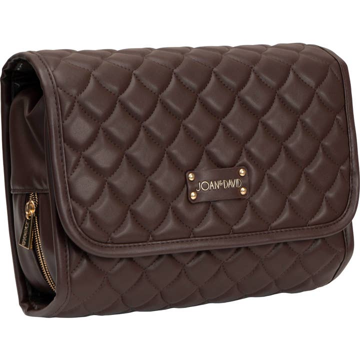 Magid – wholesale Toiletry bag – women's – Joan & David The Teardrop Quilted Roll Hanging Toiletry Bag11