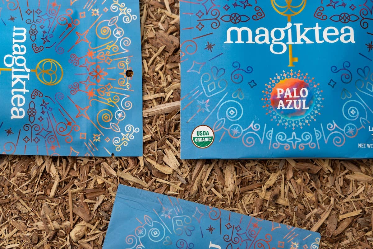 Magiktea - Wholesale Tea Bags - Palo Azul, 1 Plant-Based Tea Bag, USDA Organic3