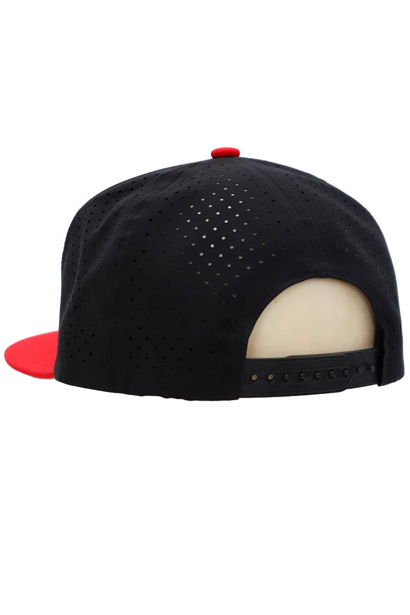 Cap Zone - Wholesale Trucker Hat - Unisex - Two Tone 7 Panel Digital Punch Perforated Snapback9
