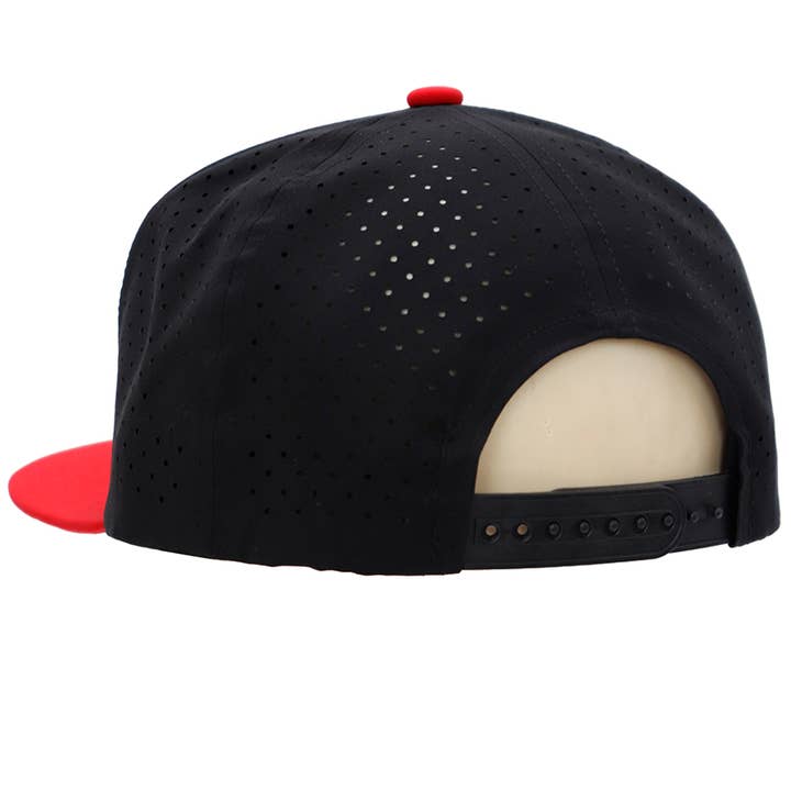 Cap Zone - Wholesale Trucker Hat - Unisex - Two Tone 7 Panel Digital Punch Perforated Snapback9