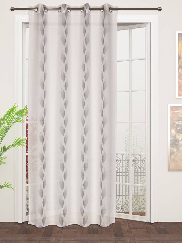 Denis - Natural - Eyelet Panel - 140 x 240 cm for wholesale by IPC TEXTILES