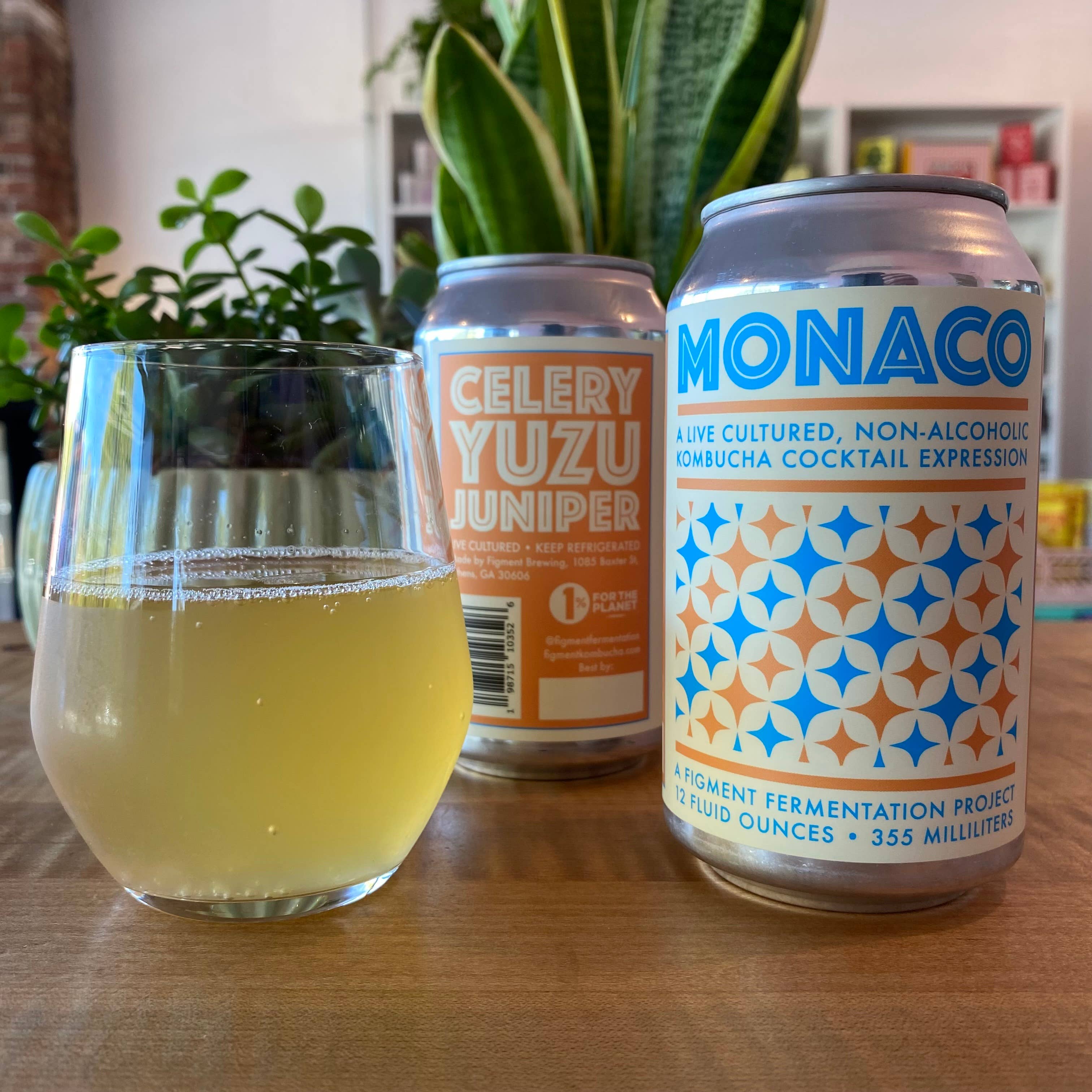 Figment Kombucha - Wholesale Non-Alcoholic Aperitif/Mocktail - "Monaco" Celery Yuzu Juniper N.A. Cocktail -12 Pack2