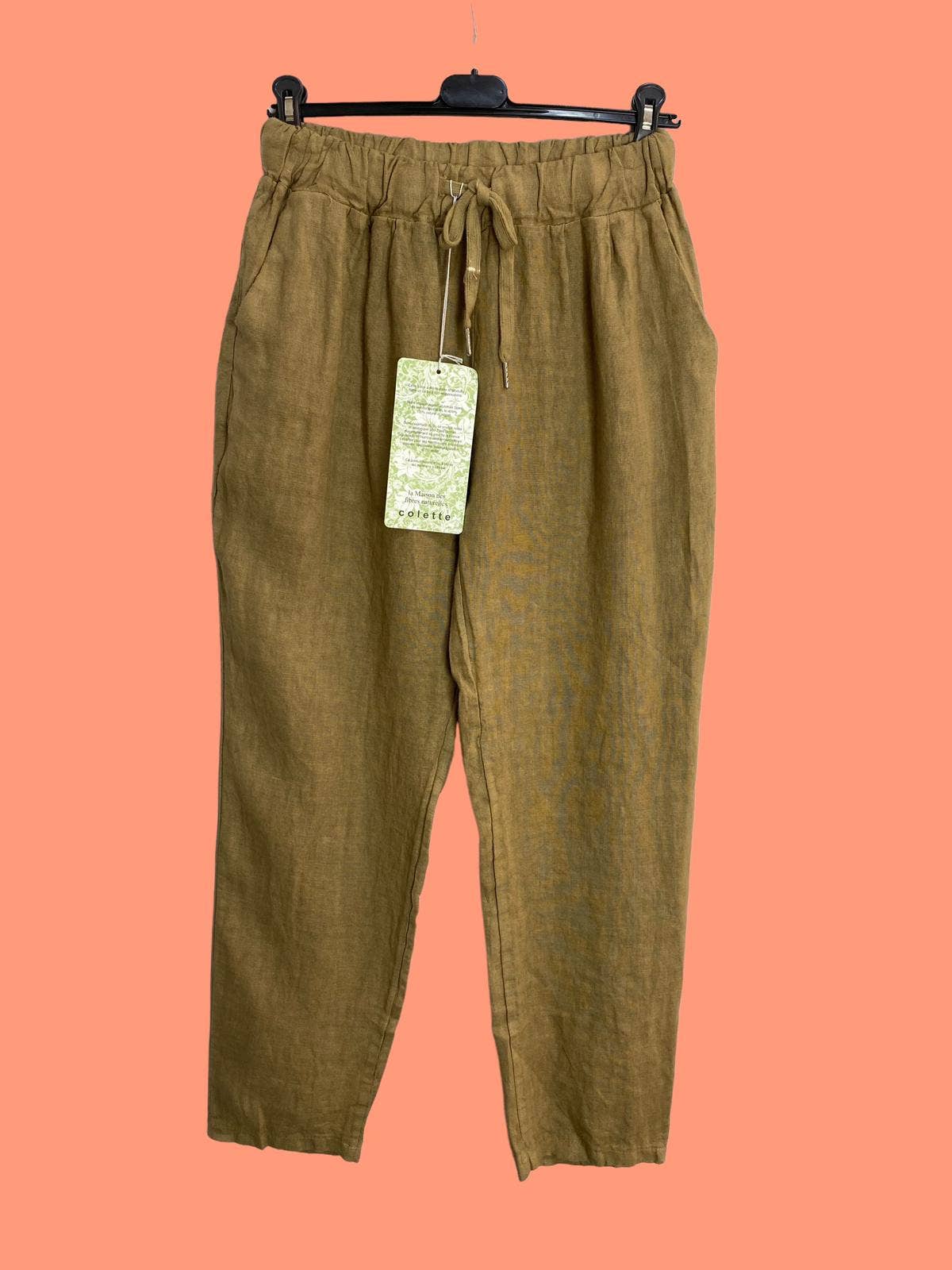 la maison des fibres naturelles – Engroshandel Bukser - Dame – bukser 668121 100% Hør fremstillet i Italien10