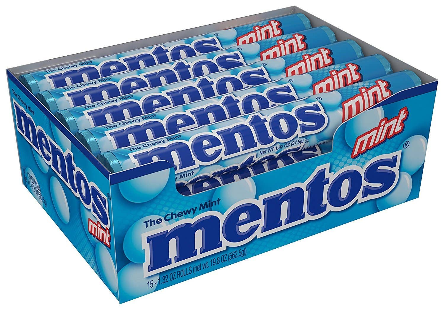 Horizon Top Market - Wholesale Hard Candy - MENTOS MINT 1.32 OZ ROLL0