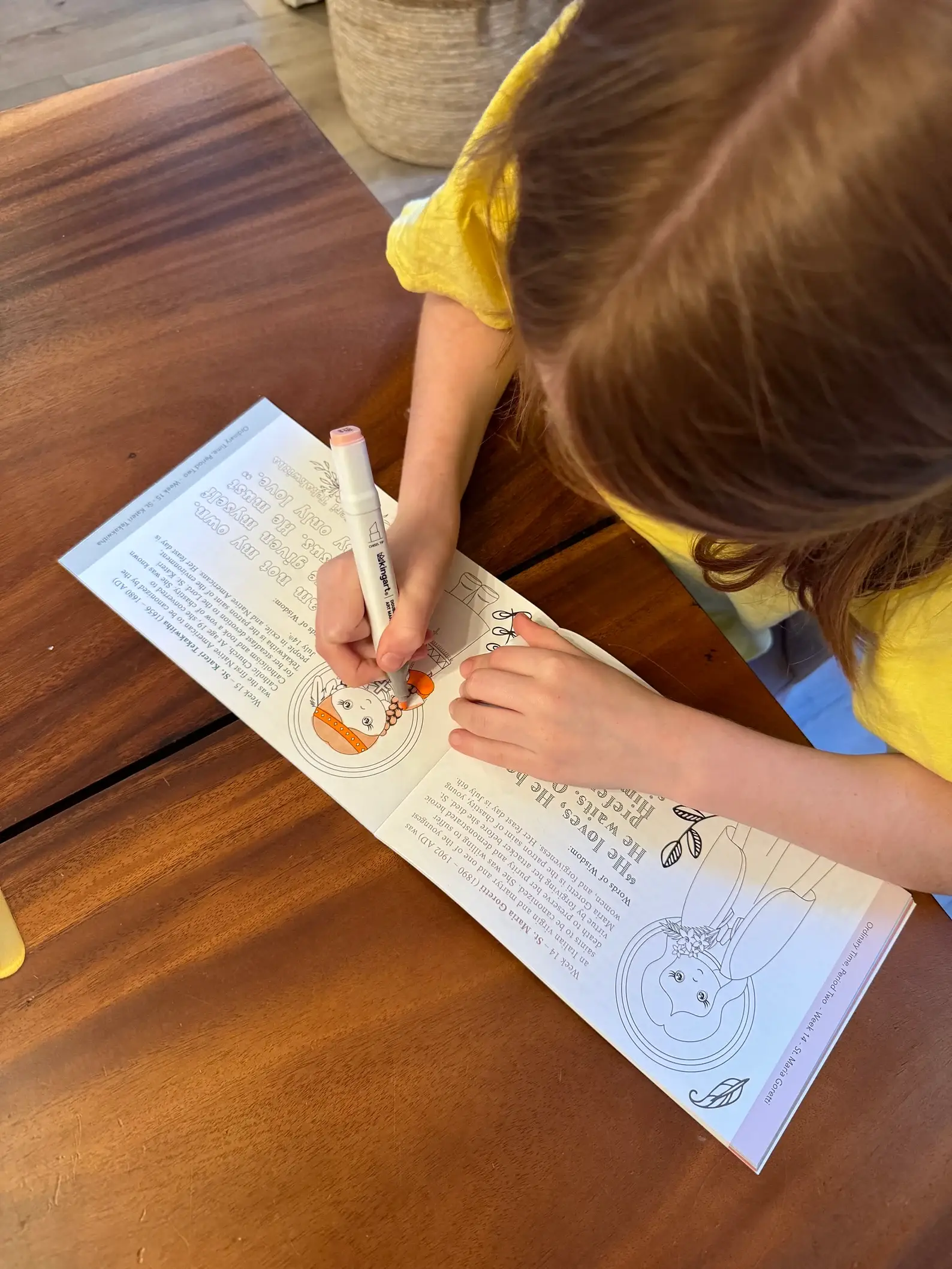 Meyer Market Designs - Wholesale Coloring & Activity Book - Kids & Baby - Catholic Saints Ordinary Time Coloring Book6