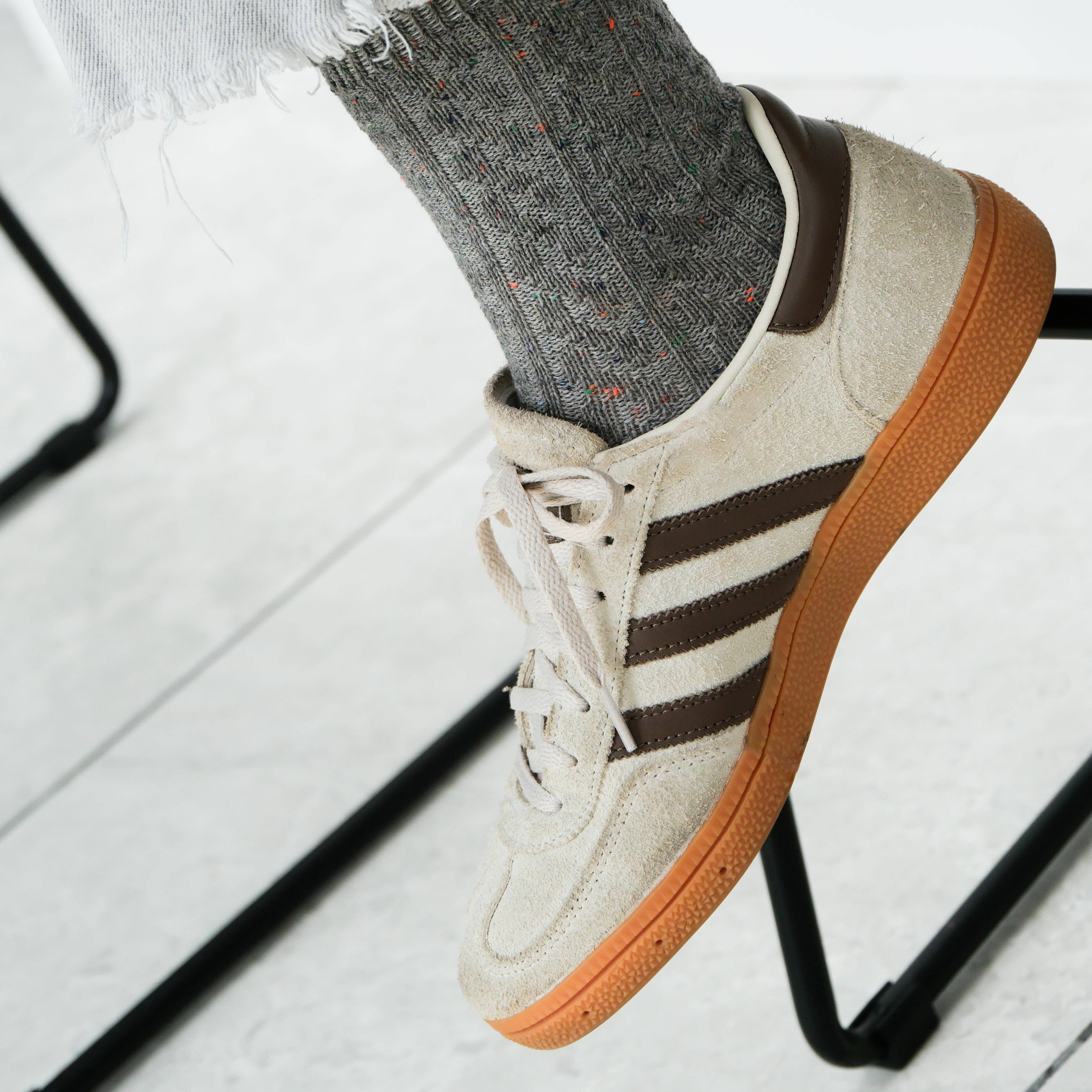 Gentil Coquelicot Paris - Wholesale Socks - Women's - Mottled gold macrame socks2