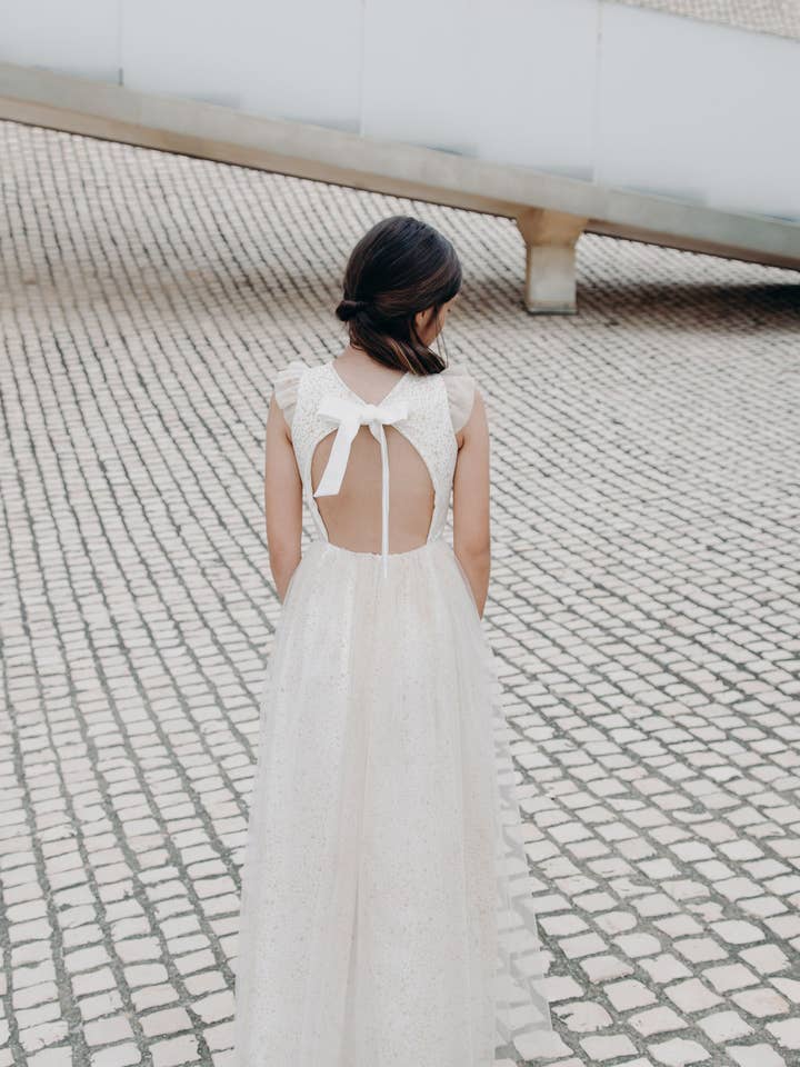 Amber kjole for engroshandel hos Moonbloom Création